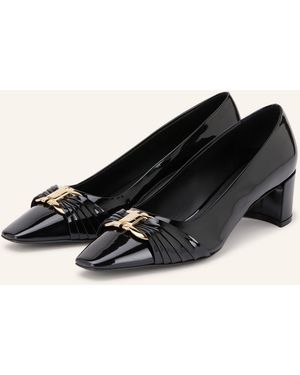 Ferragamo Lack-Pumps TILLYA - Schwarz