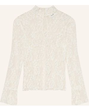 Baum und Pferdgarten Blusenshirt MEENA aus Spitze - Natur