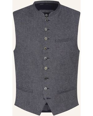 hammerschmid Trachtenweste DAVID Slim Fit - Blau