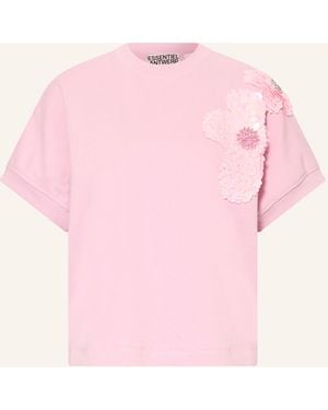 Essentiel Antwerp Sweatshirt HINOUI mit Pailletten - Pink
