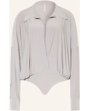 Norma Kamali Oversized-Body - Weiß