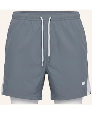 Wilson Sportshorts M CLASSIC COURT SHORT - Blau