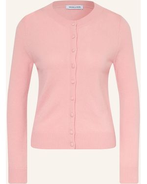 Veronica Beard Strickjacke DARO aus Cashmere - Pink