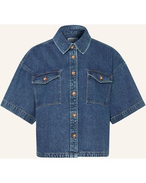 Ichi Jeansbluse IHKAMINA - Blau