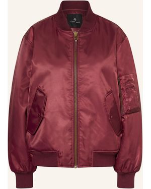 Anine Bing Satinblouson LEON - Rot