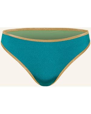 MYMARINI Basic-Bikini-Hose SHINE zum Wenden - Blau