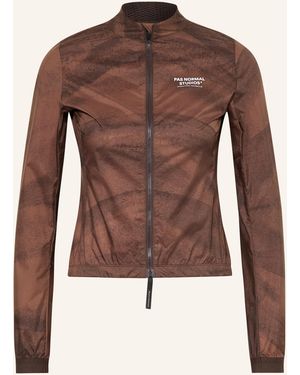 Pas Normal Studios Radjacke MECHANISM STOW AWAY - Braun