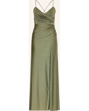 VM VERA MONT Abendkleid mit Glitzergarn - Grün