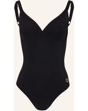 Arena Shape-Badeanzug DANIELA mit UV-Schutz - Schwarz
