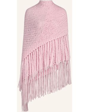 DOUIE Cape MIMI aus Cashmere - Pink
