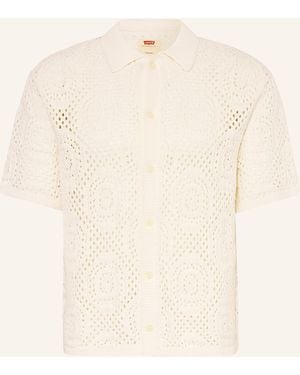 Levi's Strickhemd Standard Fit - Natur