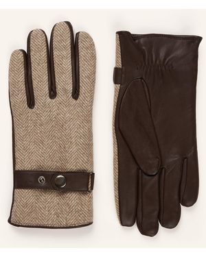 STROKESMAN'S Lederhandschuhe - Natur