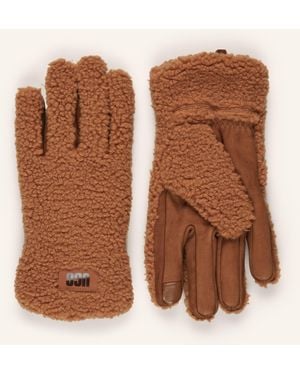 UGG Handschuhe mit Touchscreen-Funktion - Braun