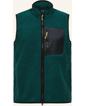 Peak Performance Fleeceweste NATURERUSH PILE - Grün