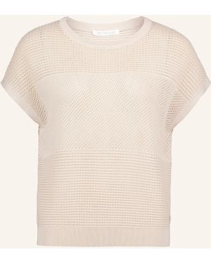 BETTY&CO Strickpullover mit Struktur - Natur