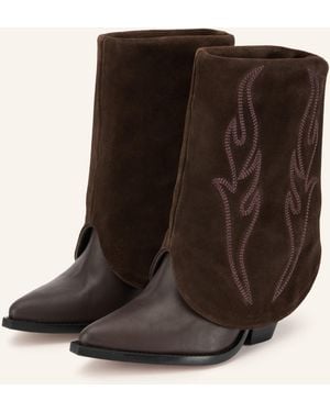 Sonora Boots Cowboy Boots RANCHO REVERSE - Braun