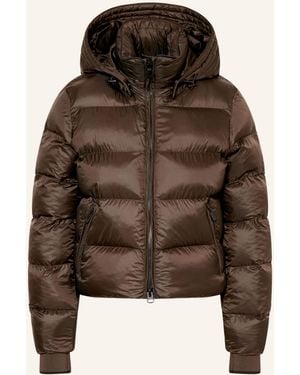 Wellensteyn Steppjacke GOLDMINE mit abnehmbarer Kapuze und DUPONTTM SORONA®-Isolierung - Braun