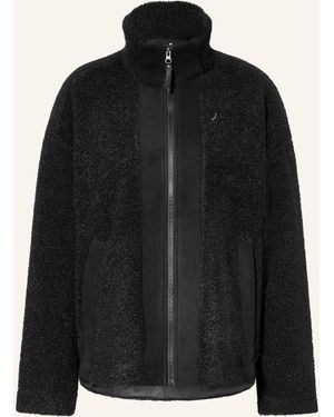 Schoeffel Teddyfell-Jacke KALMOR - Schwarz