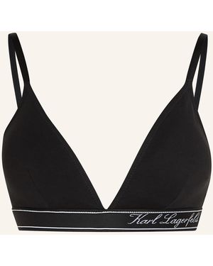 KARL LAGERFELD Top - Schwarz