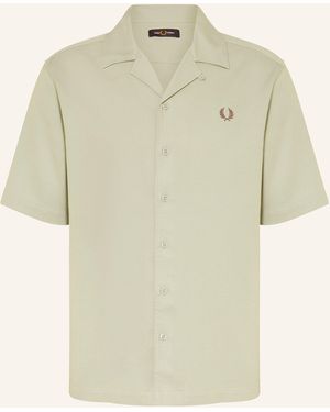 Fred Perry Resorthemd Comfort Fit - Natur