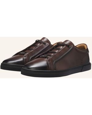 BOSS Sneaker GARY_L_TENN_BUQTAD - Schwarz
