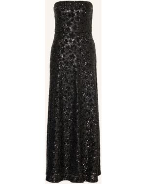 Max Mara Abendkleid BAFFO mit Pailletten - Schwarz