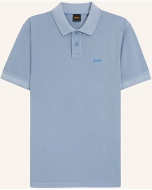 BOSS Poloshirt PRIME Regular Fit - Blau