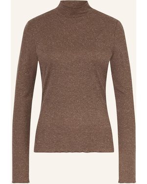 Opus Longsleeve SUHANNA CURLY - Braun