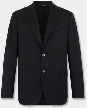 Brooks Brothers Performance Twill Blazer - Black