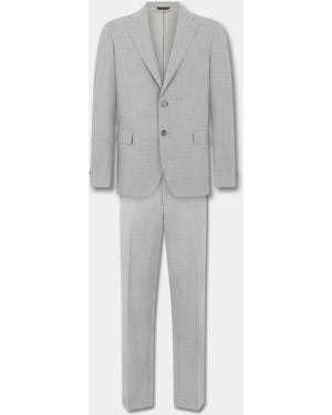 Brooks Brothers Superfine Virgin Wool Suit - Grey