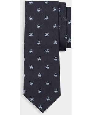 Brooks Brothers Golden Fleece Silk Tie - Blue