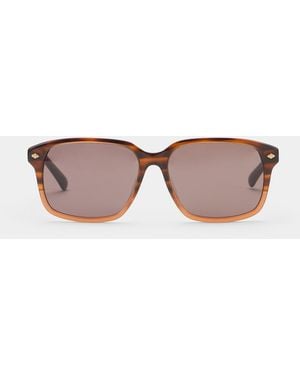 Brooks Brothers Havana Sunglasses - Pink