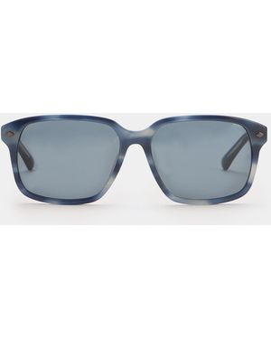 Brooks Brothers Horn Sunglasses - Grey