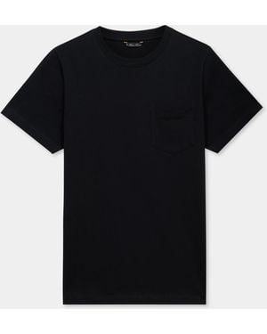 Brooks Brothers Cotton Pocket T-Shirt - Black
