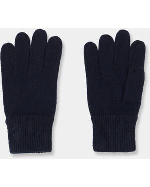 Brooks Brothers Cashmere Gloves - Blue