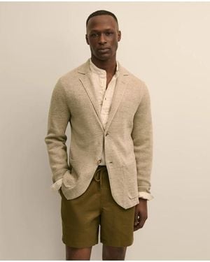 Brooks Brothers Sweater Blazer - Natural
