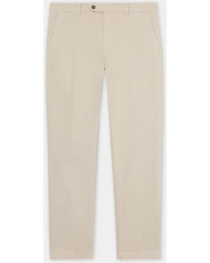 Brooks Brothers Regular Fit Soft Twill Kirman Chino - Neutro