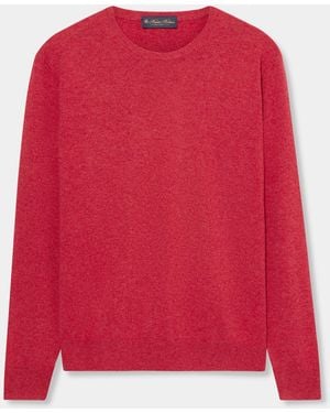 Brooks Brothers Cashmere Crewneck - Red