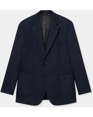 Brooks Brothers Blazer Aus Hopsack-Virgin-Wolle - Blau