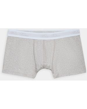 Brooks Brothers Plain Cotton Boxer Briefs - White