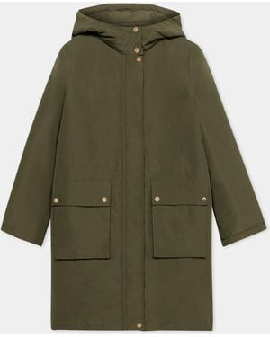 Brooks Brothers Parka Matelassé Déperlant - Vert