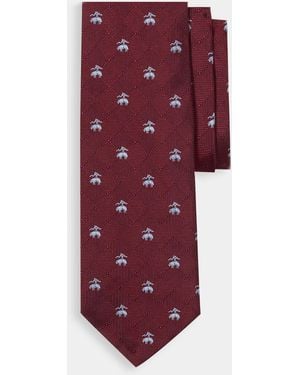 Brooks Brothers Golden Fleece Silk Tie - Purple