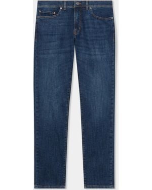 Brooks Brothers Stretch Denim 5-Pocket Trousers - Blue
