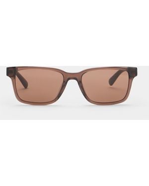 Brooks Brothers Check Sunglasses - Pink