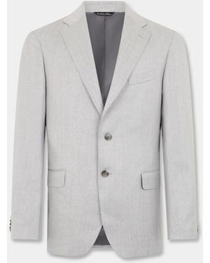 Brooks Brothers Virgin Wool Blazer - Grey