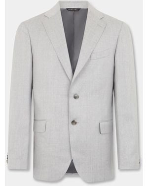 Brooks Brothers Virgin Wool Blazer - Grey