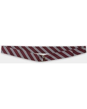Brooks Brothers Regimental Silk Tie Belt - Multicolour