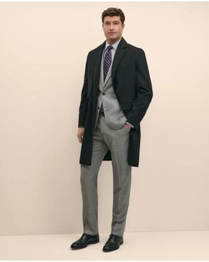 Brooks Brothers 1818 Wool Topcoat - Multicolor