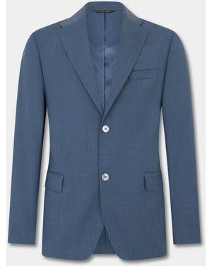 Brooks Brothers Virgin Wool Blazer - Blue
