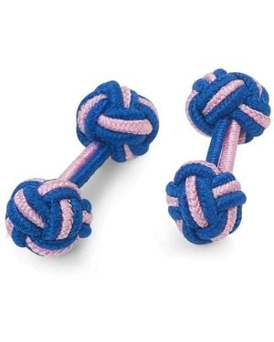 Brooks Brothers Knot Cuff Links - Blue